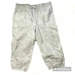 Style and co lavender tie dye pants size extra large cargo crop